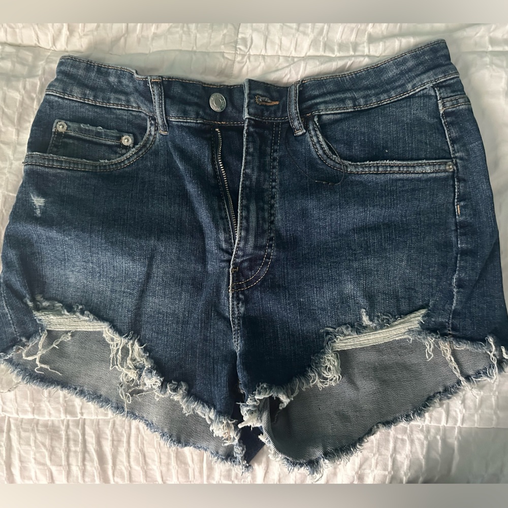 Zara Jean Shorts - Distressed